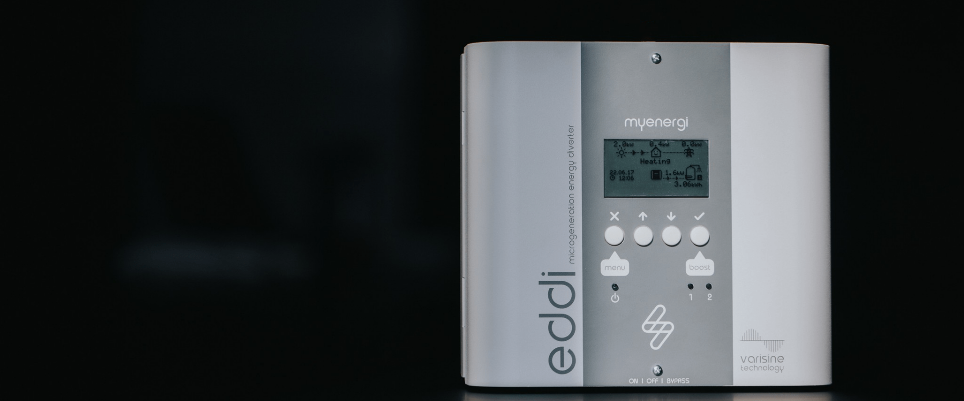 Front view of the eddi | myenergi Ireland