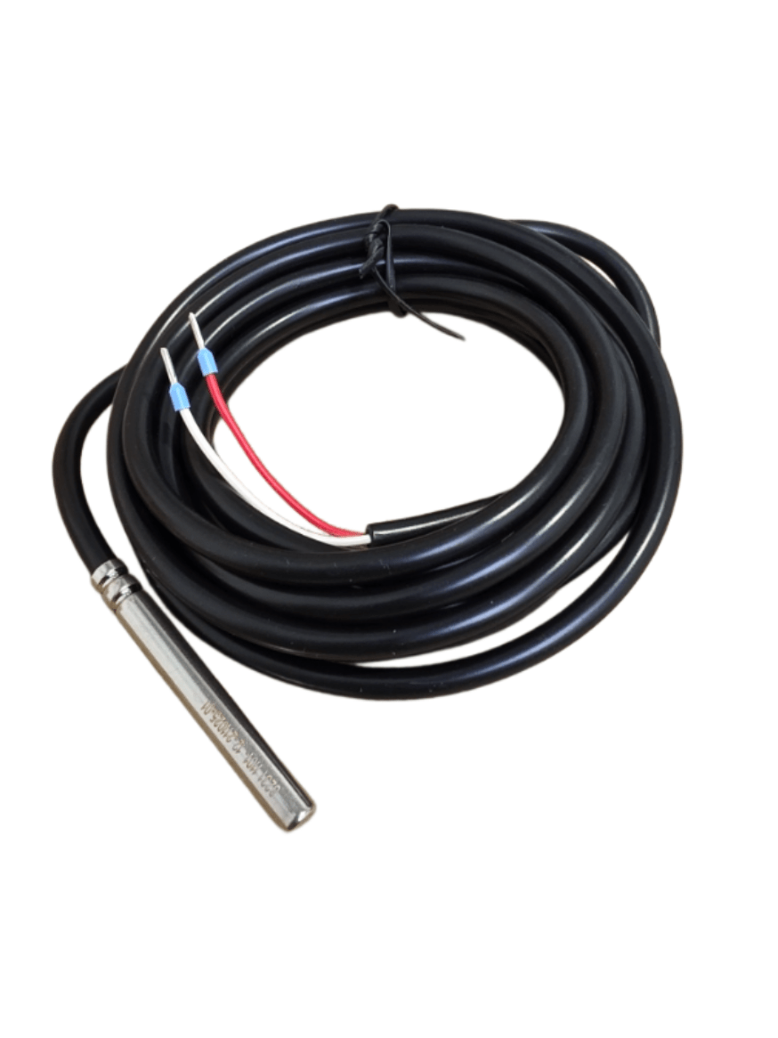 eddi PT1000 temperatuur sensor 6mm doorsnede met 3 meter kabel