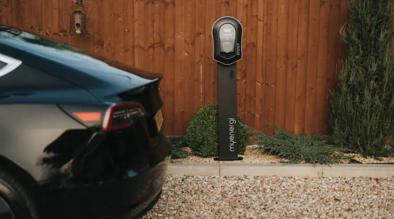 An image of a zappi, our solar-compatible ev charger