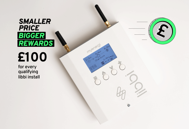 Promotional image for libbi installation rewards